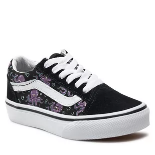 Tenisówki Vans Uy Old Skool VN0005WVB5P1 Black/Purple - Buty dla chłopców - miniaturka - grafika 1
