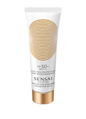 Balsamy i kremy do opalania - Sensai Protective Suncare Cream For Face 50+ - miniaturka - grafika 1