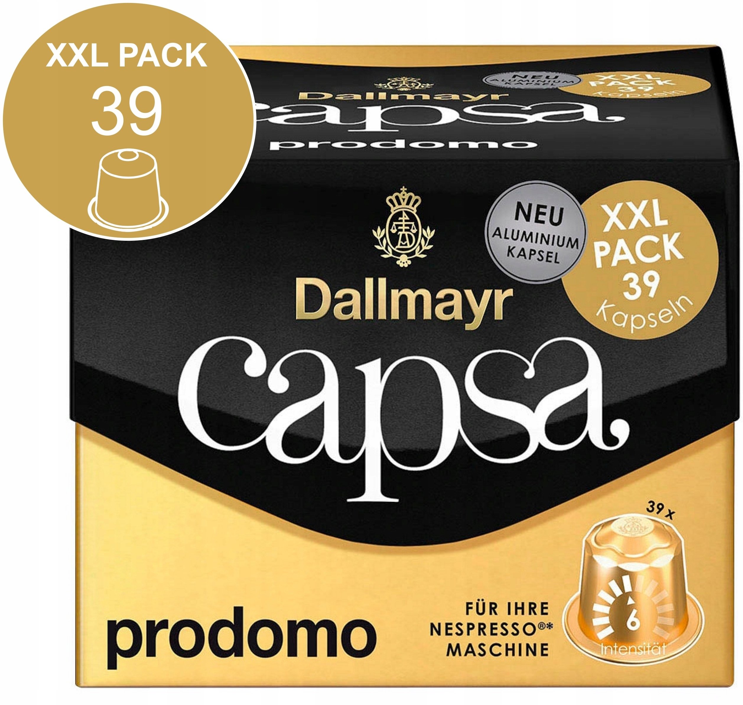 Dallmayr do Nespresso Prodomo 39 XXL sztuk
