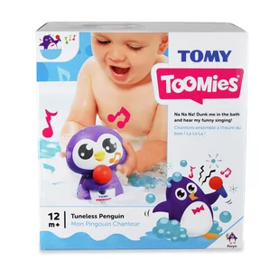 Tomy Kąpielowy pingwin - Zabawki do kąpieli - miniaturka - grafika 1