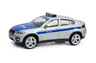 Samochody i pojazdy dla dzieci - BMW X6 Policja 33700 1:43 - miniaturka - grafika 1