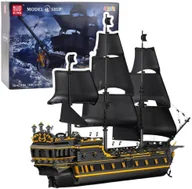 Klocki - Klocki Konstrukcyjne Statek Piracki Czarna Perła 5266 el. EDUKAMP - miniaturka - grafika 1