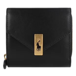 POLO RALPH LAUREN Polo ID Portfel Skórzany 10 cm czarny - Portfele - miniaturka - grafika 1