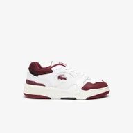 Trampki damskie - Lacoste Damskie skórzane buty sportowe Lineshot Signature Heel - miniaturka - grafika 1