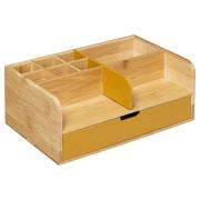 Pudła i pojemniki do przechowywania - Organizer na biurko z szufladką - miniaturka - grafika 1