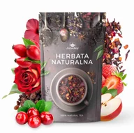 Herbata - Herbata owocowa Żurawinowo truskawkowa 100g WYSOKA JAKOŚC delikatny smak - miniaturka - grafika 1