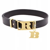 Naszyjniki - SKÓRZANY CHOKER Z KOLEKCJI RB (C22/LAT/53AU) - miniaturka - grafika 1