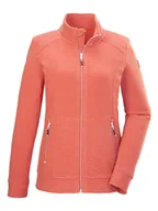 Kurtki damskie - Killtec Kurtka polarowa "KOS 100" w kolorze pomarańczowym - miniaturka - grafika 1