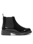 Botki damskie - Clarks Sztyblety Orinoco2 Lane 261636224 Czarny - miniaturka - grafika 1