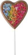 Czekolada - CZEKOLADOWY LIZAK W SERDUSZKA KOLOR 25G - miniaturka - grafika 1