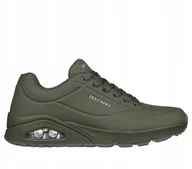 Sneakersy męskie - Buty męskie sportowe Skechers Uno Stand On Air sneakersy zielone - miniaturka - grafika 1