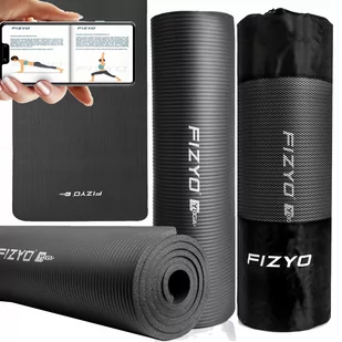 Gruba Mata Do Ćwiczeń Fitness Joga Yoga Karimata - Maty do jogi - miniaturka - grafika 1