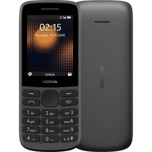 Nokia 215 Dual SIM Czarny - Telefony komórkowe - miniaturka - grafika 1