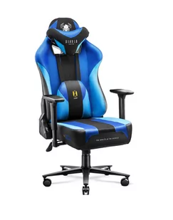 Fotel gamingowy Diablo X-Player 2.0 materiałowy King Size: Frost Black, fotel dla graczy - Fotele gamingowe - miniaturka - grafika 1
