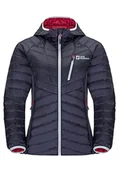 Kurtki damskie - Jack Wolfskin Routeburn damska kurtka hardshell Graphite S - miniaturka - grafika 1
