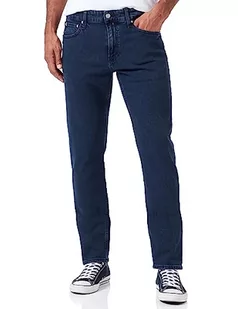 Calvin Klein Jeans Męskie spodnie slim, NIEBIESKI, 38W / 34L - Spodenki męskie - miniaturka - grafika 1