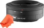 Tulejki, adaptery, redukcje do aparatów - JJC Adapter bagnetowy JJC LMA Nikon Z do obiektywów Canon FD - miniaturka - grafika 1