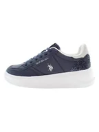 Trampki damskie - U.S. Polo Assn. Sneakersy w kolorze granatowym - miniaturka - grafika 1