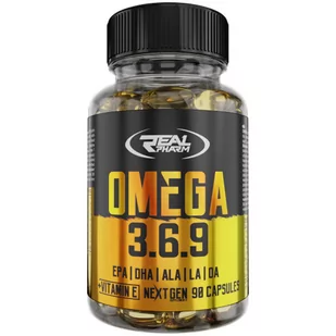 Real Pharm Omega 3.6.9 90caps - Witaminy i minerały dla sportowców - miniaturka - grafika 1