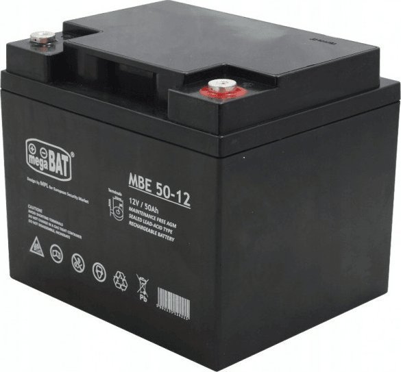 MegaBat Akumulator AGM 12V 50Ah megaBAT