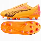Piłka nożna - Buty Puma Ultra Play FG/AG Jr 107775-03 pomarańczowy 29 - miniaturka - grafika 1