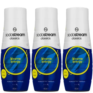 3x Syrop do SodaStream Xtreme Energy 440ml - Syropy i koncentraty owocowe - miniaturka - grafika 1