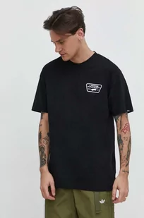 Vans t-shirt bawełniany męski kolor czarny z nadrukiem - Koszulki męskie - miniaturka - grafika 1