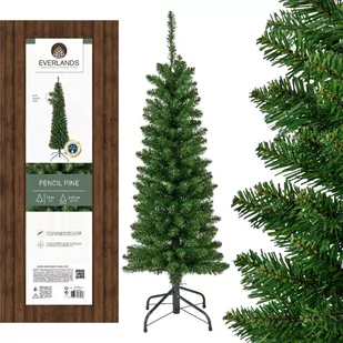 Choinka sztuczna wąska SOSNA mała slim 150cm - Choinki - miniaturka - grafika 1