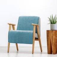 Narzuty - Narzuta SOFIA 70 x 160 cm niebieski - miniaturka - grafika 1