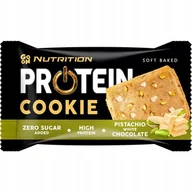 Zdrowa żywność - GO ON Protein Cookie 50g CIASTKO BIAŁKOWE [Smak Pistachio White Chocolate] - miniaturka - grafika 1