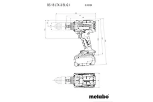 Wiertarko wkrętarka Metabo BS 18 LTX-3 BL Q I 603184840 - Wiertarko-wkrętarki akumulatorowe - miniaturka - grafika 3