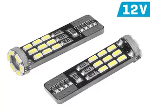 Vision LED W5W T10 12V 24x 3014 SMD LED CANBUS biała 2 szt WD11-1637 - Żarówki samochodowe - miniaturka - grafika 1