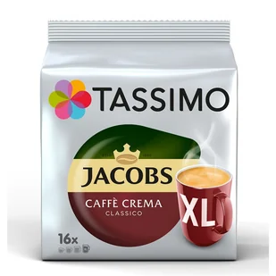 Kapsułki do espresso Tassimo Jacobs Café Crema XL (16 ks - Kawa w kapsułkach i saszetkach - miniaturka - grafika 1