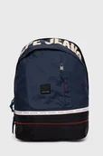 Plecaki - Pepe Jeans plecak SMITH BACKPACK męski kolor granatowy duży z nadrukiem - miniaturka - grafika 1