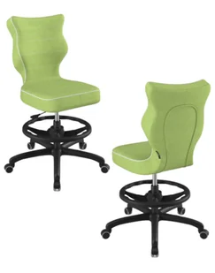 Krzesło dziecięce Entelo Petit z podnóżkiem 159-188 cm Czarna Podstawa - Krzesełka i taborety dla dzieci Krzesło dziecięce Entelo Petit z podnóżkiem 159-188 cm Czarna Podstawa - Krzesełka i taborety dla dzieci - miniaturka - grafika 1