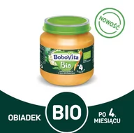 Dania dla dzieci - Bobovita Bio Marchew z kalafiorem - obiad dla dzieci 125g - miniaturka - grafika 1