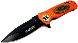 Nóż ratowniczy dla ratownika medycznego 3w1 orange Kandar - Noże - miniaturka - grafika 1