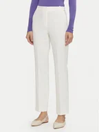 Spodnie damskie - Tatuum Spodnie materiałowe Latoni 1 T2417.145B Écru Regular Fit - miniaturka - grafika 1