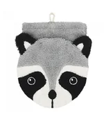 Kosmetyki kąpielowe dla dzieci - Myjka Do Kąpieli Dla Dzieci, Rękawica Kąpielowa Mała, Szop Pracz Wanda, Bawełna Organiczna, Gots, Fürnis - miniaturka - grafika 1