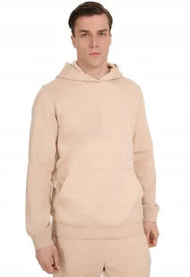 Męska dresowa bluza z kapturem 4F M1980 83S beżowy L - Bluzy męskie - miniaturka - grafika 1