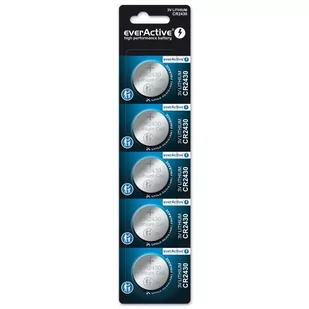 5 x bateria litowa mini everActive CR2430 - Baterie i akcesoria - miniaturka - grafika 2