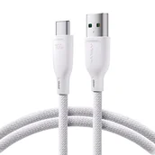 Kable USB - Joyroom kabel Multi-Color Series SA34-AC6 USB-A / USB-C 100W szybki transfer 1m - miniaturka - grafika 1