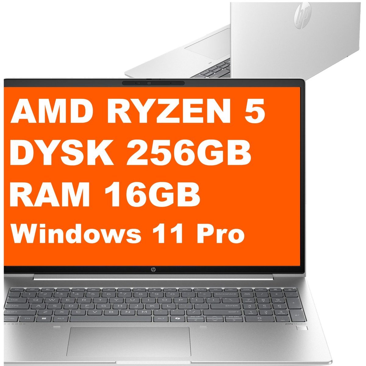 HP ProBook 465 G11 / A1RM7UT / Ryzen 5 / 16GB / 256GB / AMD Radeon / WUXGA / Win 11 Pro / Srebrny