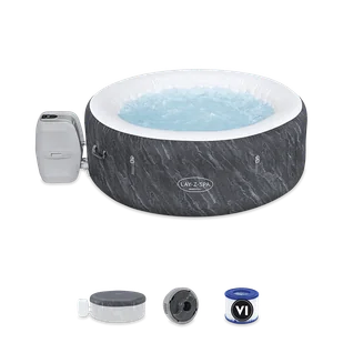 Boracay Lay-Z-Spa AirJet Plus Jacuzzi BESTWAY 4-osobowe + Pompa + Aplikacja - Baseny ogrodowe Boracay Lay-Z-Spa AirJet Plus Jacuzzi BESTWAY 4-osobowe + Pompa + Aplikacja - Baseny ogrodowe - miniaturka - grafika 1