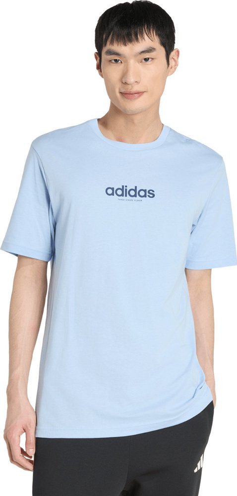 Adidas Koszulka męska adidas Burger Flavor Graphic jasnoniebieska KT9731 M