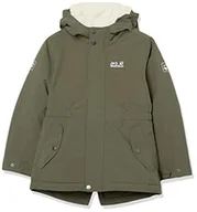Kurtki i płaszcze dla dziewczynek - Jack Wolfskin Unisex Cosy Bear kurtka funkcyjna, Thyme Green, 92 - miniaturka - grafika 1
