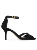 Sandały damskie - Gino Rossi Sandały NADI-1. Czarny - miniaturka - grafika 1