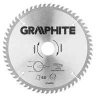 Akcesoria do elektronarzędzi - GRAPHITE Tarcza do pilarki, widiowa, 200 x 30 mm, 60 zębów - miniaturka - grafika 1