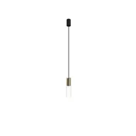 Lampy sufitowe - Nowodvorski Lampa wisząca cylinder SOLID BRASS L nad wyspę mosiądz 7867 - miniaturka - grafika 1