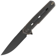 Noże - Nóż składany WE Knife Navo Bronze / Black Titanium, Black Stonewashed CPM 20CV by Ostap Hel (WE22026-3) - miniaturka - grafika 1